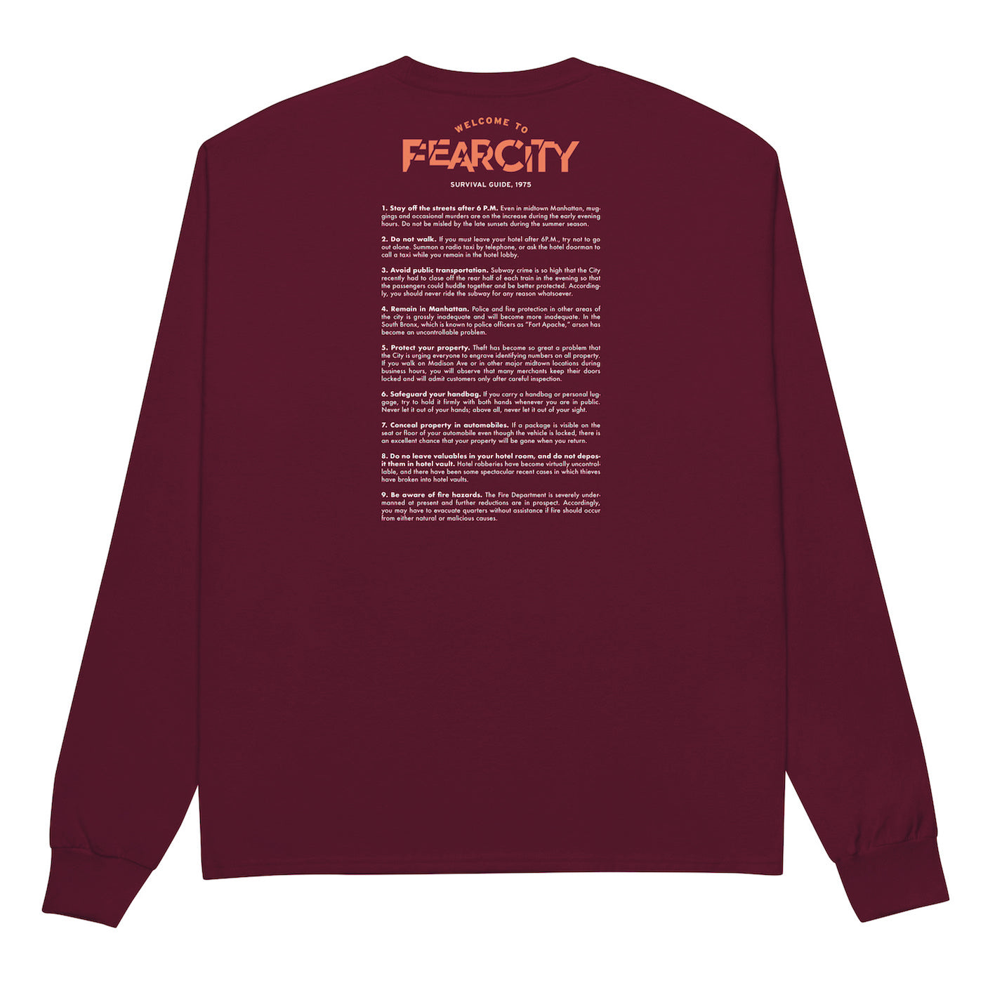 GUIDELINE 1975 NYC - Long Sleeve